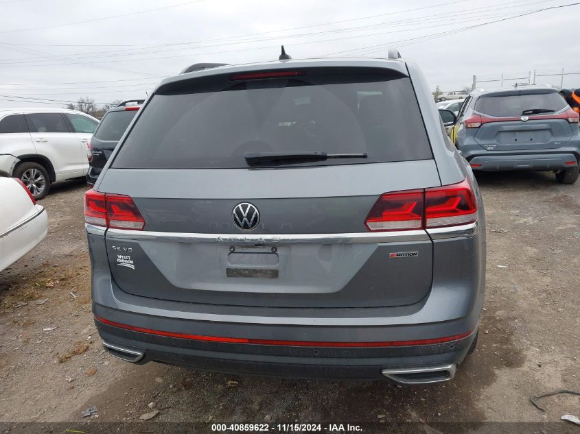 2021 Volkswagen Atlas 3.6L V6 Se W/Technology VIN: 1V2HR2CA5MC552461 Lot: 40859622