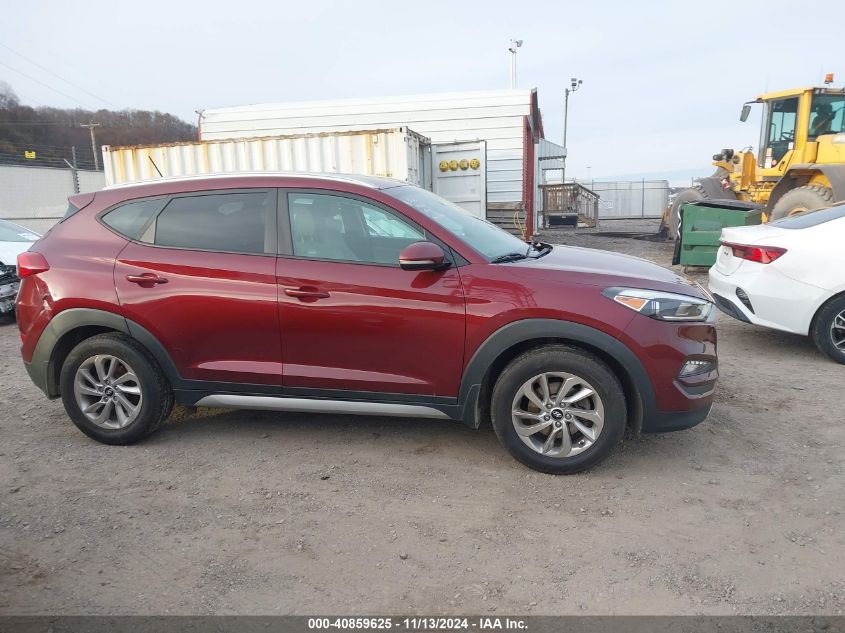 2017 Hyundai Tucson Eco VIN: KM8J3CA24HU341737 Lot: 40859625