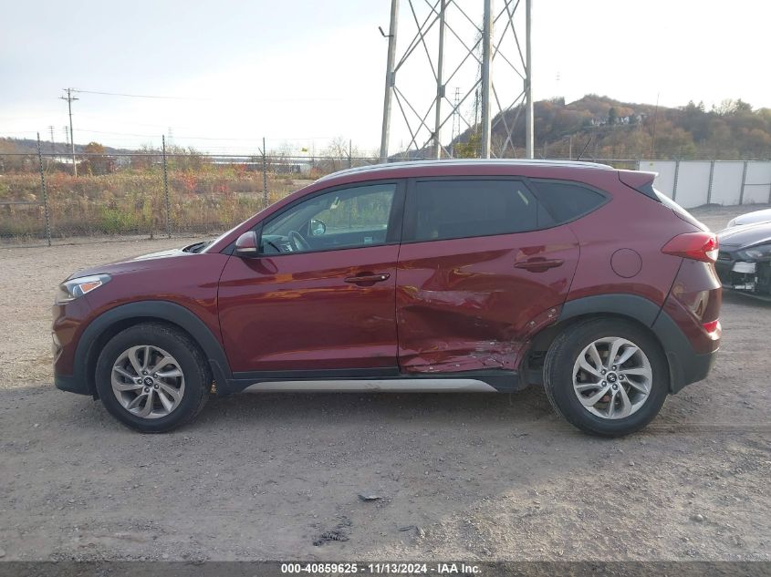 2017 Hyundai Tucson Eco VIN: KM8J3CA24HU341737 Lot: 40859625