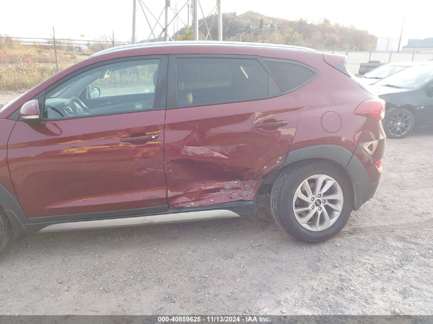 2017 Hyundai Tucson Eco VIN: KM8J3CA24HU341737 Lot: 40859625