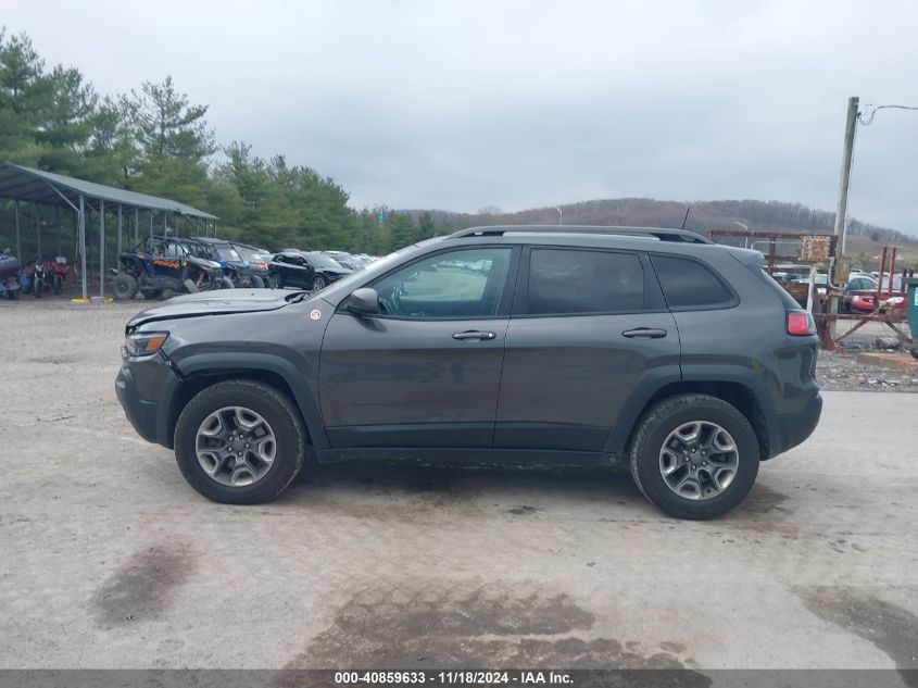 2019 Jeep Cherokee Trailhawk 4X4 VIN: 1C4PJMBX2KD229546 Lot: 40859633