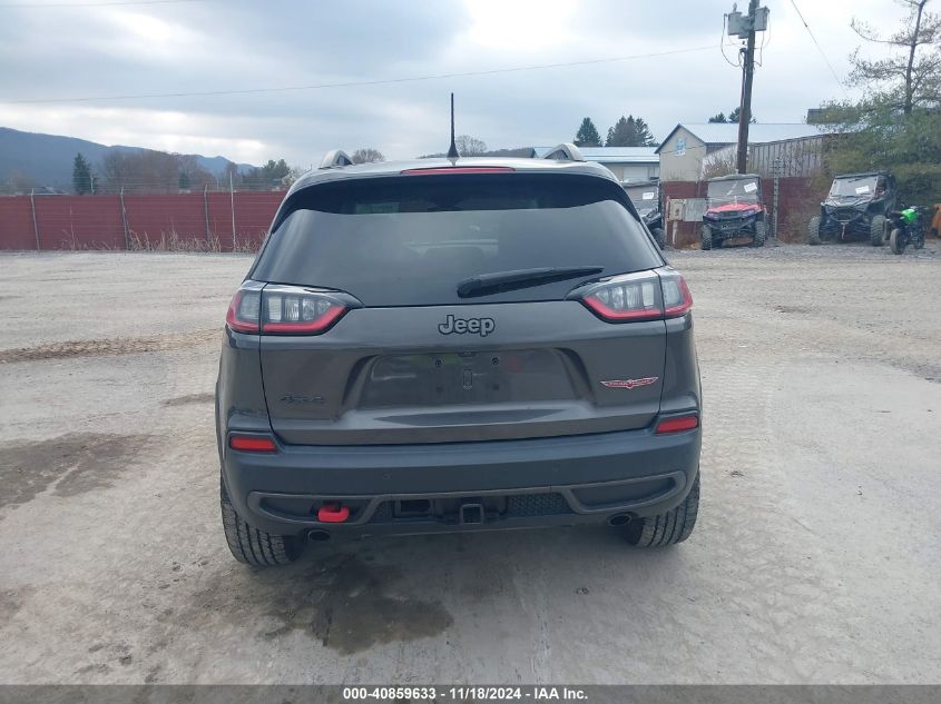 2019 Jeep Cherokee Trailhawk 4X4 VIN: 1C4PJMBX2KD229546 Lot: 40859633