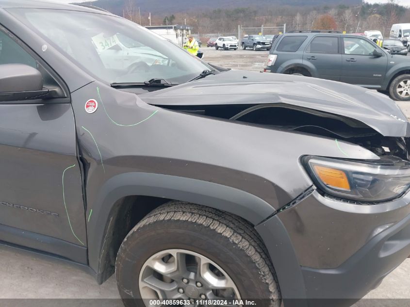 2019 Jeep Cherokee Trailhawk 4X4 VIN: 1C4PJMBX2KD229546 Lot: 40859633