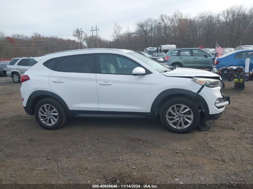 2016 Hyundai Tucson Se VIN: KM8J33A43GU116564 Lot: 40859646