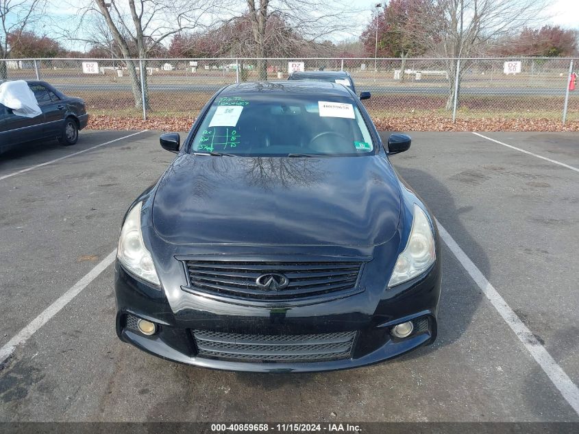 2012 Infiniti G37X VIN: JN1CV6AR0CM974625 Lot: 40859658