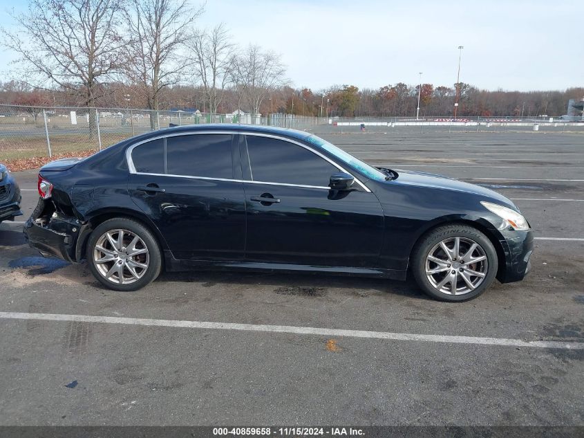 2012 Infiniti G37X VIN: JN1CV6AR0CM974625 Lot: 40859658