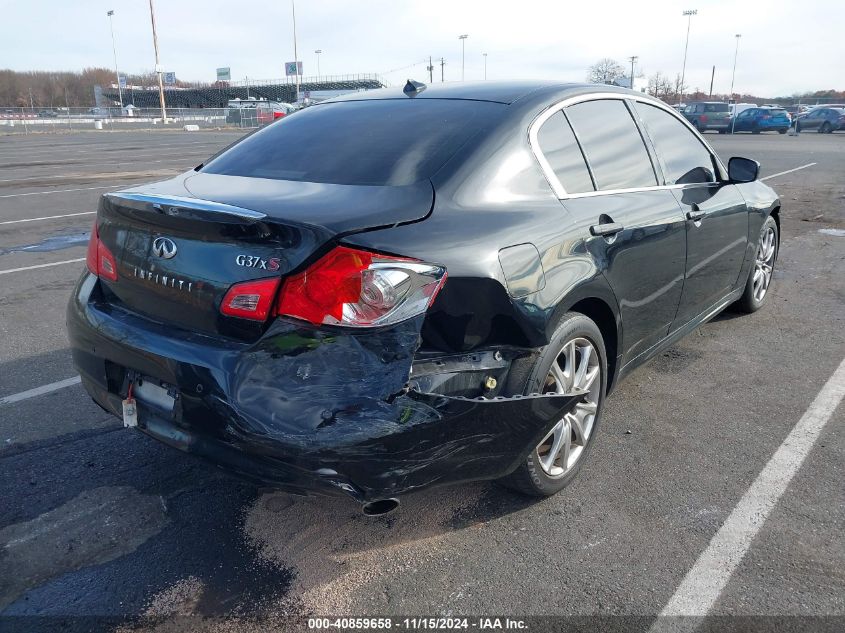 2012 Infiniti G37X VIN: JN1CV6AR0CM974625 Lot: 40859658