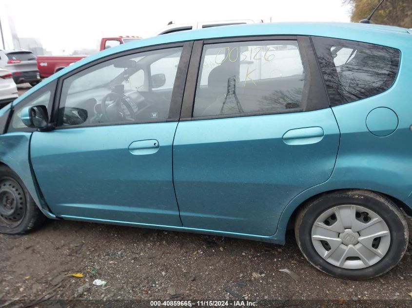 2012 Honda Fit VIN: JHMGE8H34CC003126 Lot: 40859665