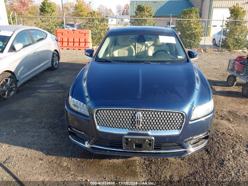 2017 Lincoln Continental Reserve VIN: 1LN6L9NP6H5607526 Lot: 40859688