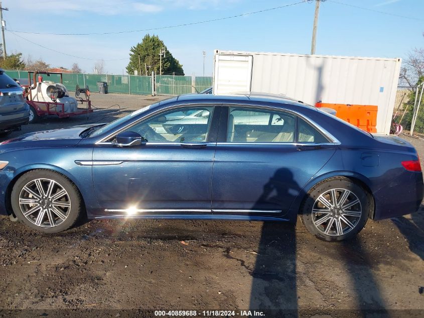 2017 Lincoln Continental Reserve VIN: 1LN6L9NP6H5607526 Lot: 40859688