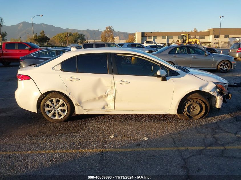 2021 Toyota Corolla Le VIN: JTDEPMAEXMJ168554 Lot: 40859693