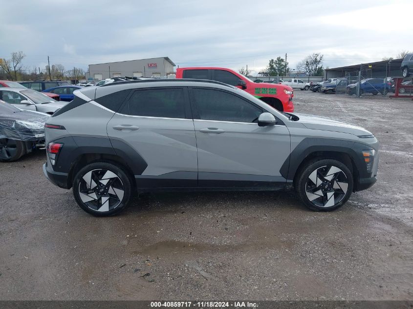 2024 Hyundai Kona Limited VIN: KM8HECA37RU030161 Lot: 40859717