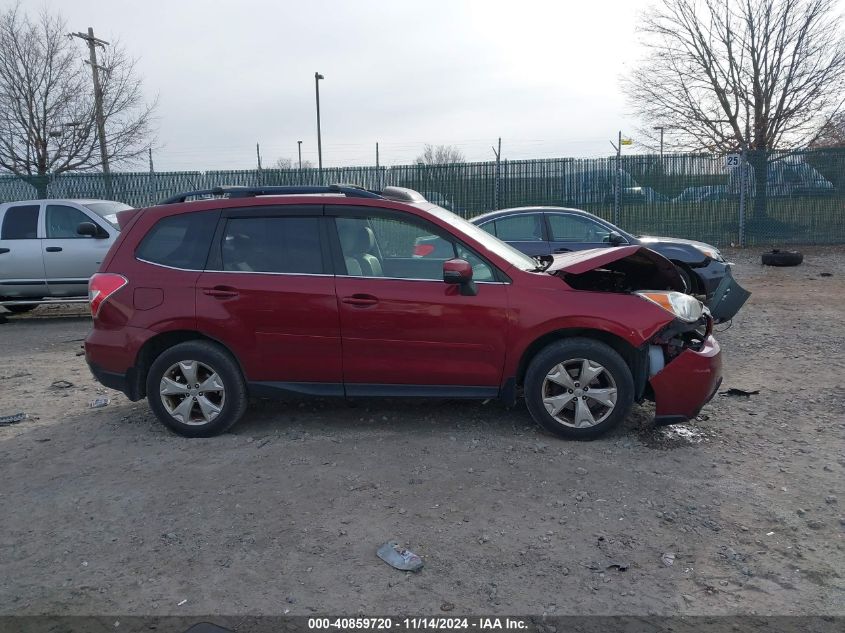 2014 Subaru Forester 2.5I Touring VIN: JF2SJAMC9EH446805 Lot: 40859720