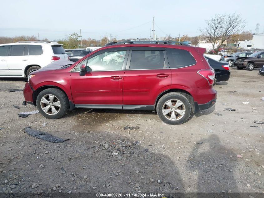 2014 Subaru Forester 2.5I Touring VIN: JF2SJAMC9EH446805 Lot: 40859720