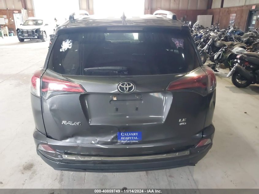 2017 Toyota Rav4 Le VIN: JTMBFREV4HJ159822 Lot: 40859749