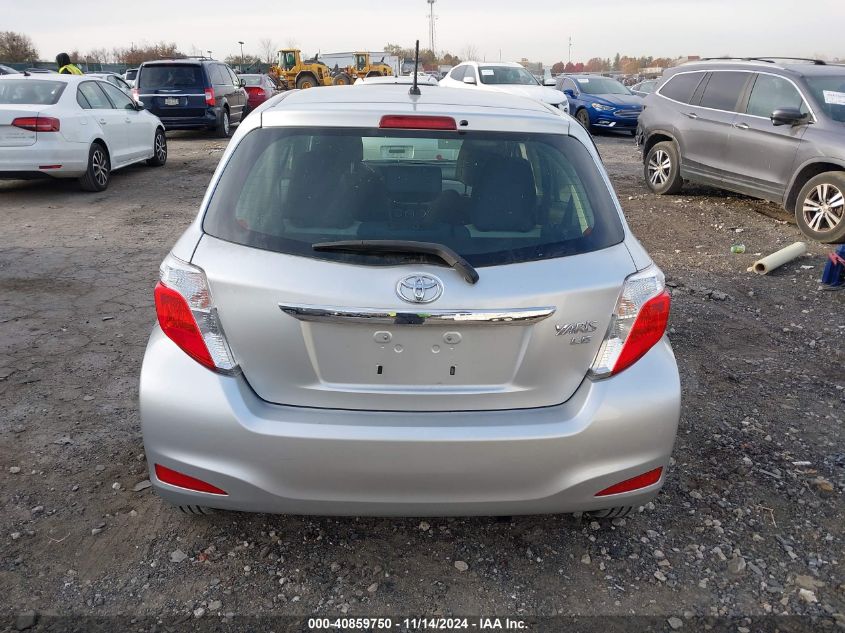 2014 Toyota Yaris Le (Tmc/Cbu Plant) VIN: JTDKTUD39ED587794 Lot: 40859750