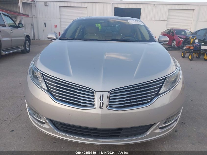 2016 Lincoln Mkz VIN: 3LN6L2G96GR606197 Lot: 40859759