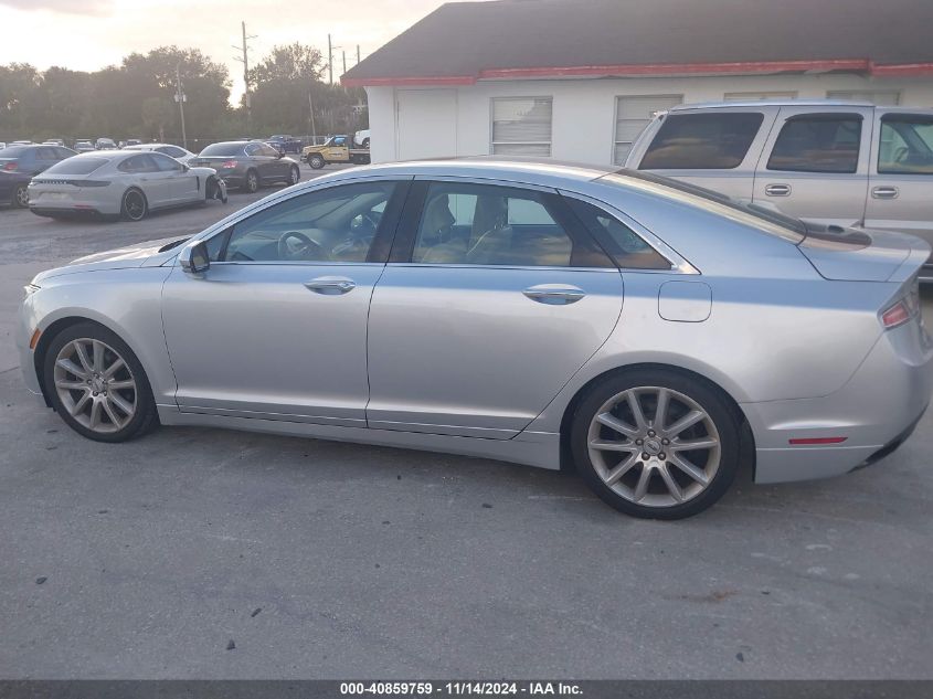 2016 Lincoln Mkz VIN: 3LN6L2G96GR606197 Lot: 40859759