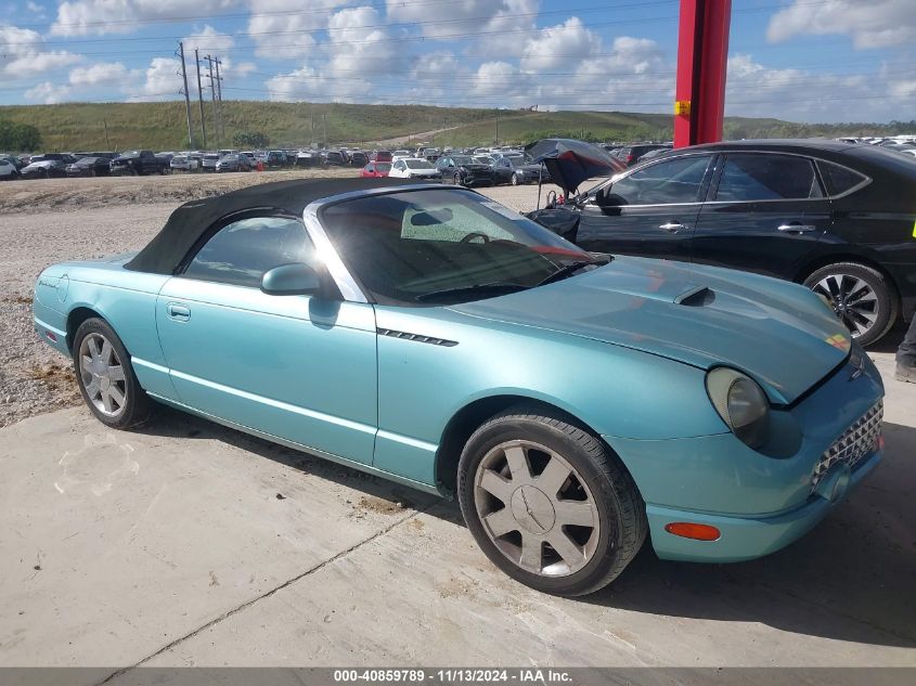 2002 Ford Thunderbird VIN: 1FAHP60A72Y126392 Lot: 40859789