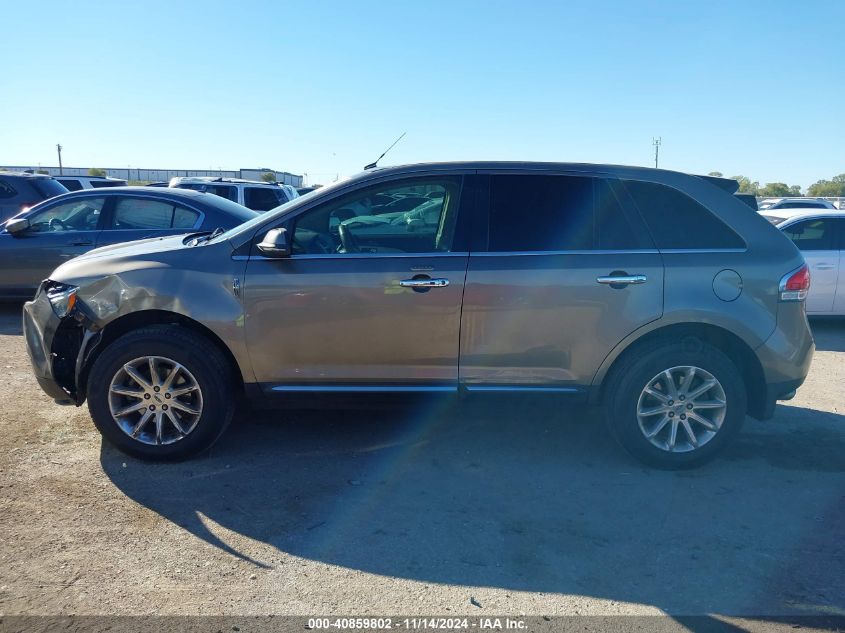 2012 Lincoln Mkx VIN: 2LMDJ6JK1CBL17600 Lot: 40859802