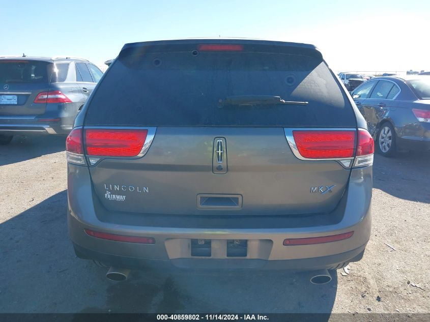 2012 Lincoln Mkx VIN: 2LMDJ6JK1CBL17600 Lot: 40859802