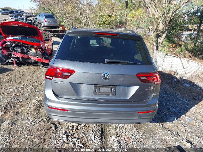 2018 Volkswagen Tiguan 2.0T S VIN: 3VV0B7AX6JM097252 Lot: 40859806