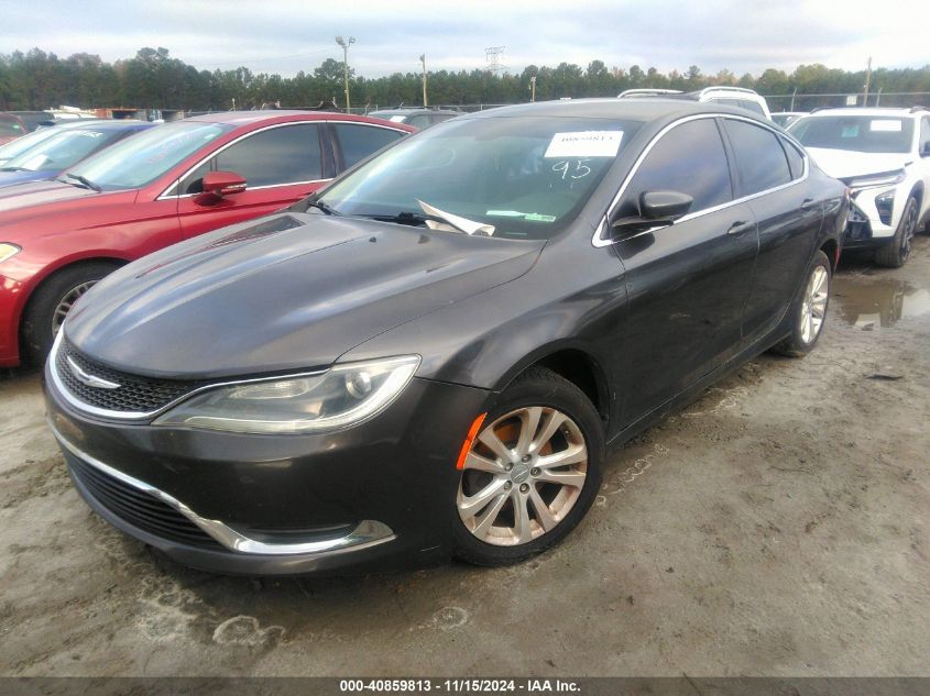 VIN 1C3CCCAB6FN669279 2015 Chrysler 200, Limited no.2