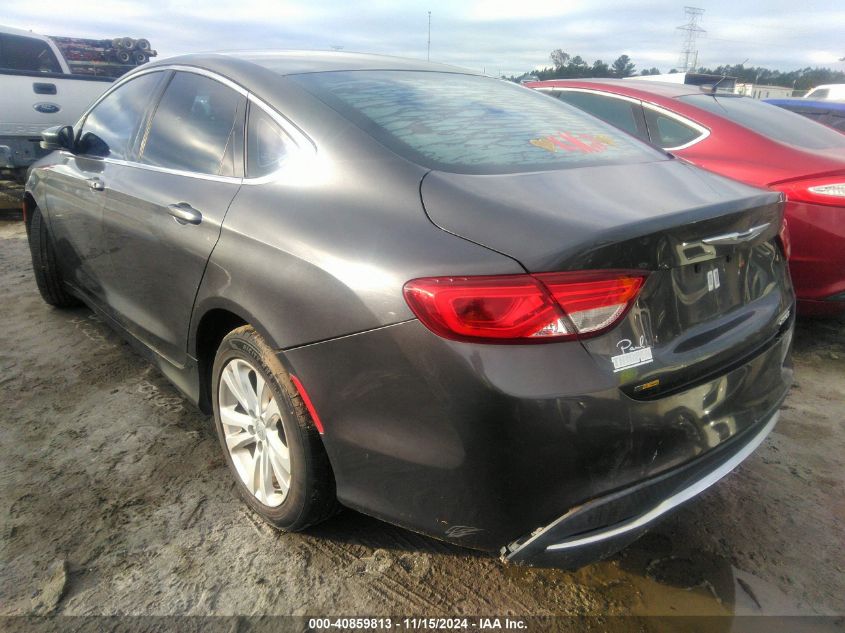 VIN 1C3CCCAB6FN669279 2015 Chrysler 200, Limited no.3