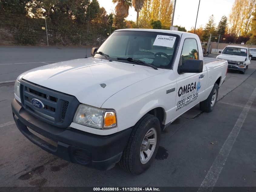 2010 Ford Ranger Xl/Xlt VIN: 1FTKR1AD5APA44395 Lot: 40859815