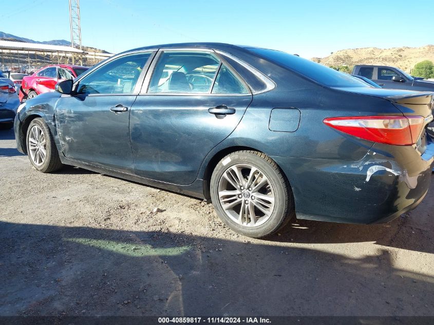 2015 Toyota Camry Se VIN: 4T1BF1FK5FU042599 Lot: 40859817