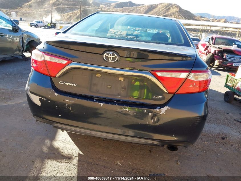 2015 Toyota Camry Se VIN: 4T1BF1FK5FU042599 Lot: 40859817