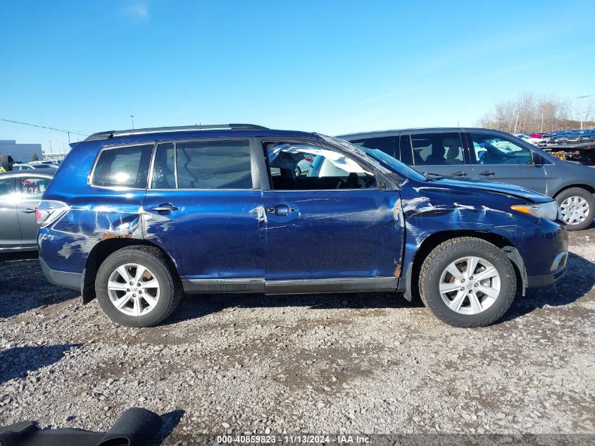 2012 Toyota Highlander Se V6 VIN: 5TDBK3EH9CS146496 Lot: 40859823