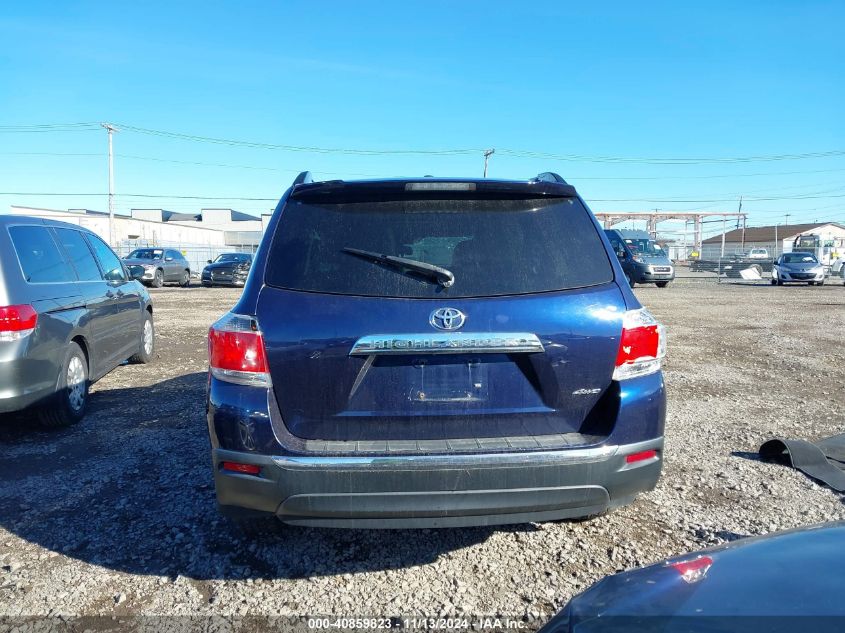 2012 Toyota Highlander Se V6 VIN: 5TDBK3EH9CS146496 Lot: 40859823