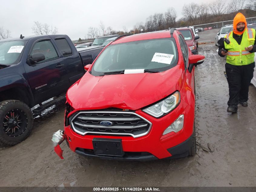 2019 Ford Ecosport Se VIN: MAJ3S2GE7KC263050 Lot: 40859825