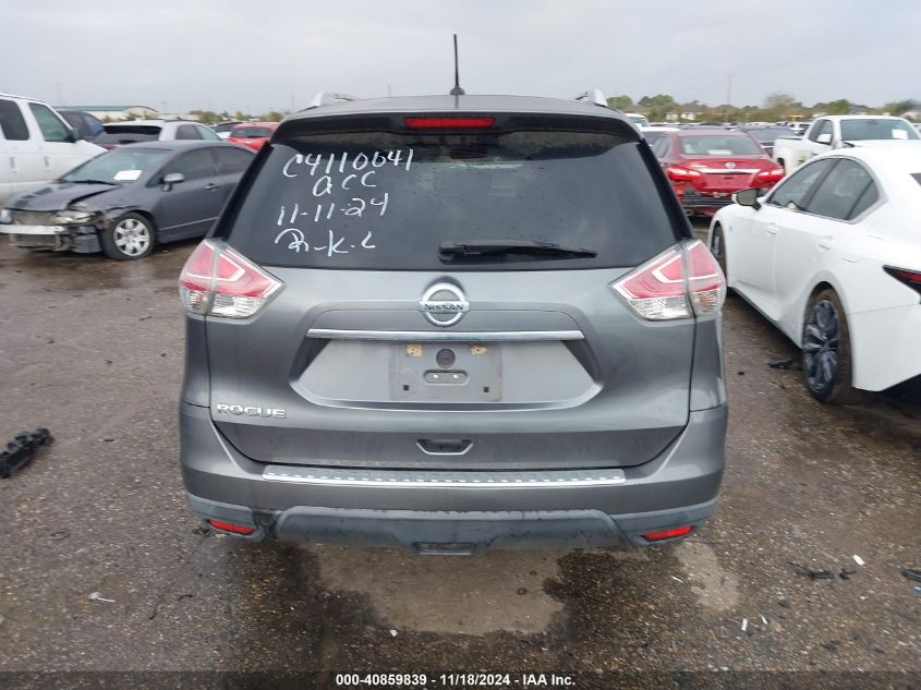 2016 Nissan Rogue S/Sl/Sv VIN: 5N1AT2MN4GC863532 Lot: 40859839