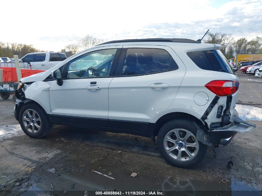 2018 Ford Ecosport Se VIN: MAJ6P1UL3JC240410 Lot: 40859843