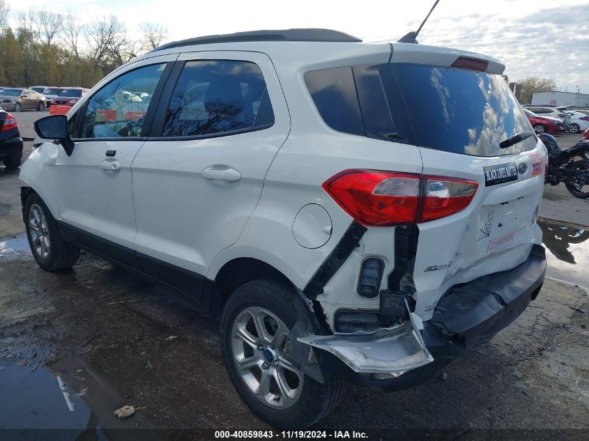 2018 Ford Ecosport Se VIN: MAJ6P1UL3JC240410 Lot: 40859843