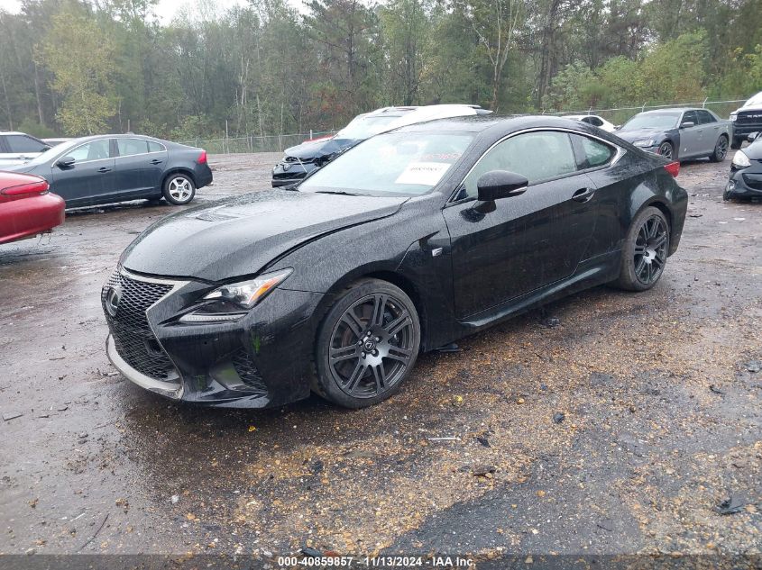 VIN JTHHP5BC3H5006164 2017 LEXUS RC F no.2