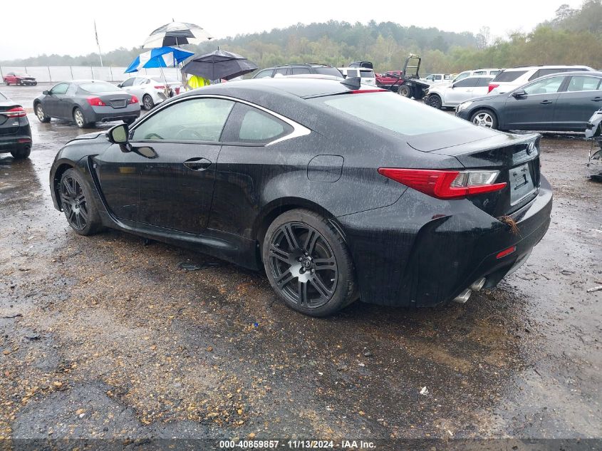 VIN JTHHP5BC3H5006164 2017 LEXUS RC F no.3