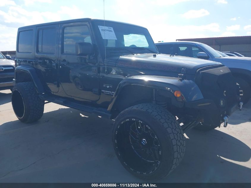 2017 Jeep Wrangler Unlimited Sahara 4X4 VIN: 1C4HJWEG8HL572209 Lot: 40859886