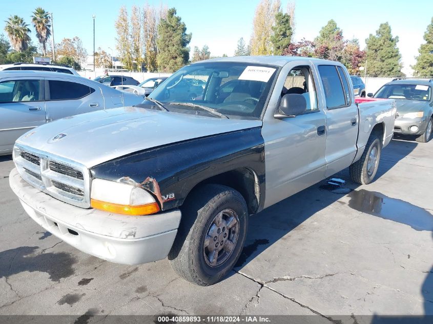 2002 Dodge Dakota Sport VIN: 1B7HL38N52S505129 Lot: 40859893