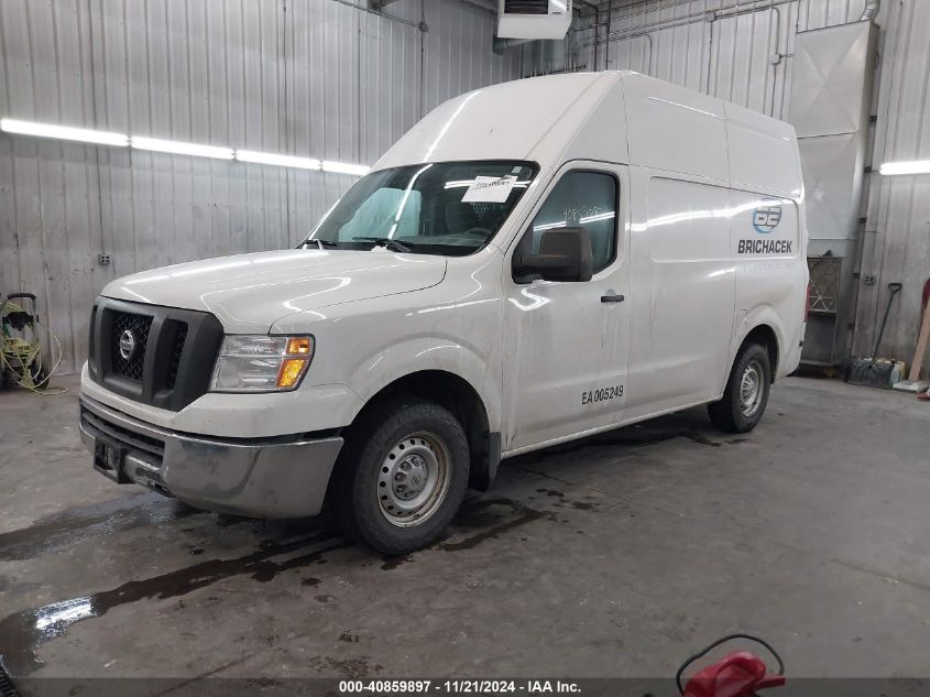 2017 Nissan Nv Cargo Nv2500 Hd S V6 VIN: 1N6BF0LY4HN804564 Lot: 40859897