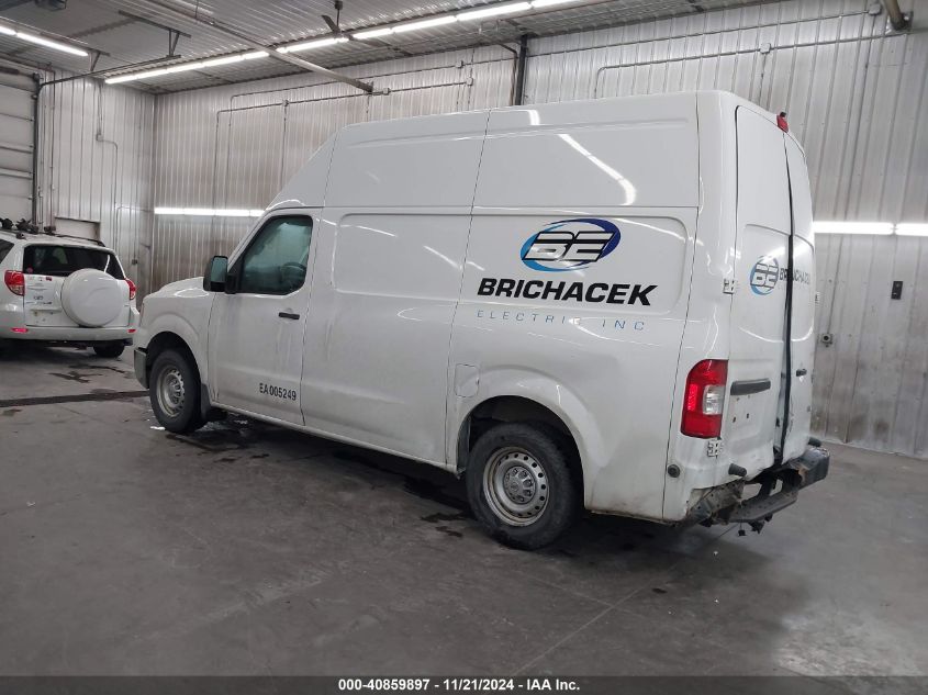 2017 Nissan Nv Cargo Nv2500 Hd S V6 VIN: 1N6BF0LY4HN804564 Lot: 40859897