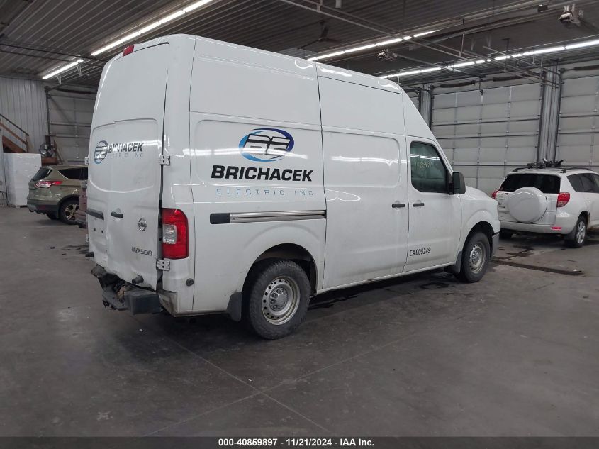 2017 Nissan Nv Cargo Nv2500 Hd S V6 VIN: 1N6BF0LY4HN804564 Lot: 40859897