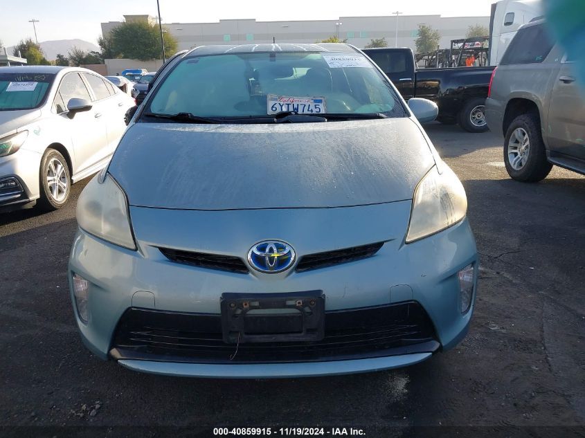 2013 Toyota Prius Four VIN: JTDKN3DUXD1631962 Lot: 40859915