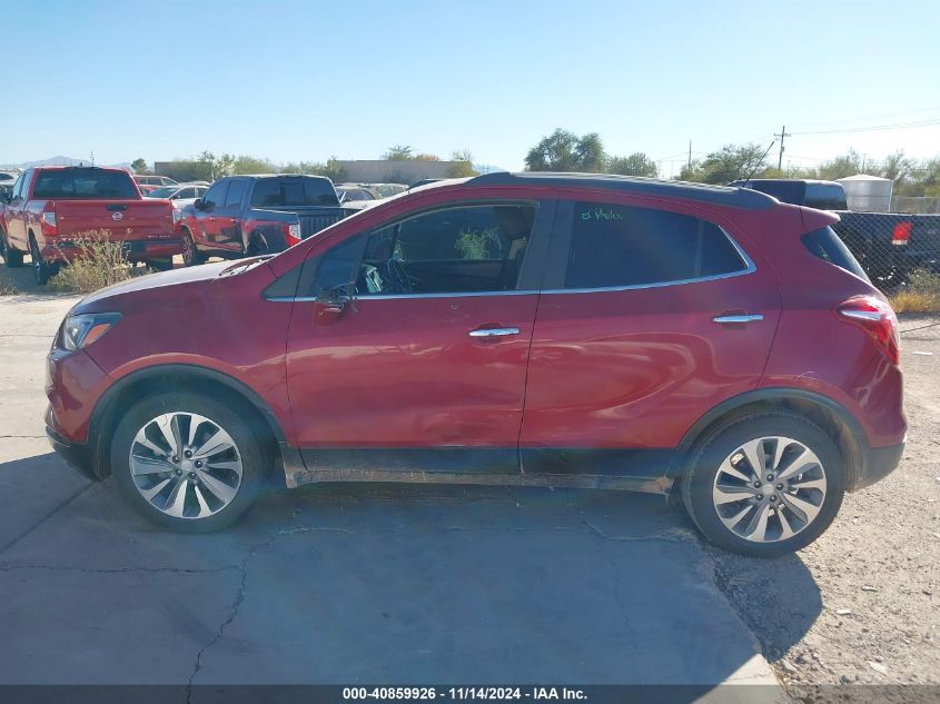 2019 Buick Encore Fwd Preferred VIN: KL4CJASB5KB700726 Lot: 40859926