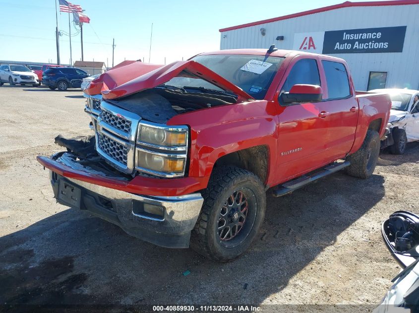 VIN 3GCUKREC3FG168786 2015 CHEVROLET SILVERADO 1500 no.2