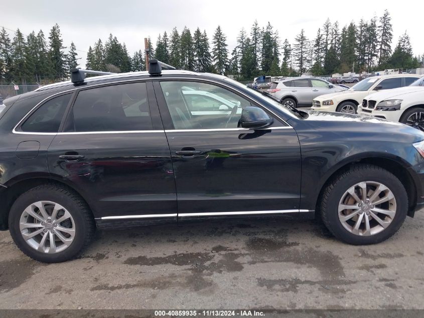 2014 Audi Q5 2.0T Premium VIN: WA1CFAFP4EA067797 Lot: 40859935