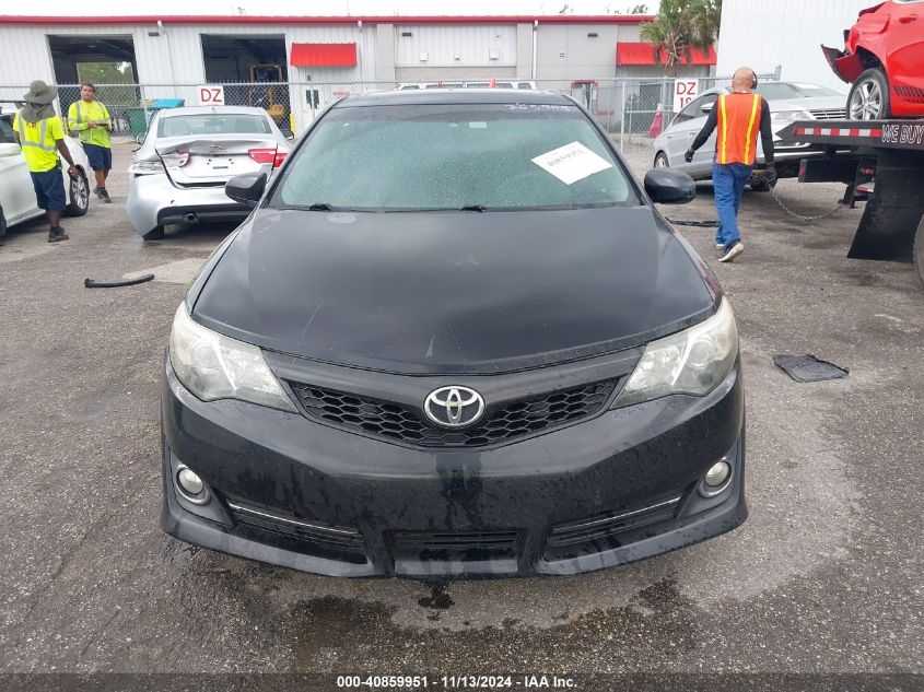 2013 Toyota Camry Se VIN: 4T1BF1FK5DU265948 Lot: 40859951