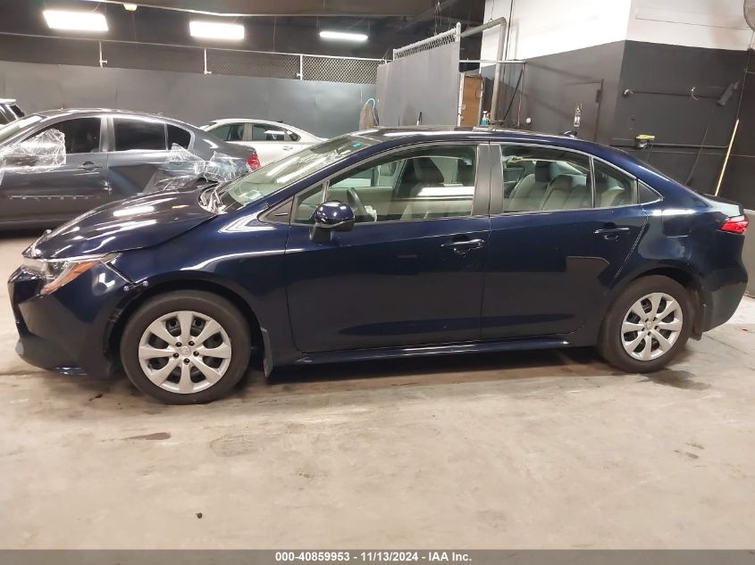 2022 TOYOTA COROLLA VIN: 5YFEPMAEXNP376740